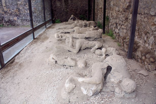 Pompeii Casts of Human Victims